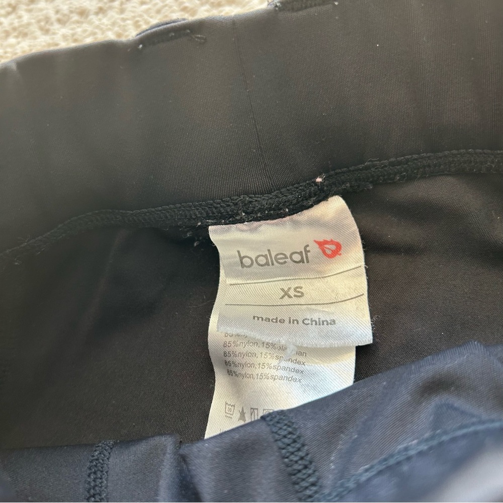 Baleaf Girls Riding Tights Size XS - Picture 3 of 8